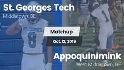Matchup: St. Georges Tech vs. Appoquinimink  2019