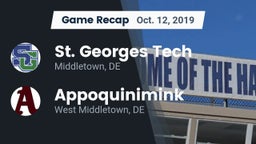 Recap: St. Georges Tech  vs. Appoquinimink  2019