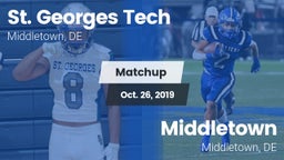 Matchup: St. Georges Tech vs. Middletown  2019