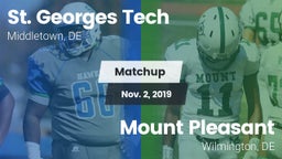 Matchup: St. Georges Tech vs. Mount Pleasant  2019