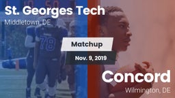 Matchup: St. Georges Tech vs. Concord  2019