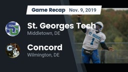 Recap: St. Georges Tech  vs. Concord  2019