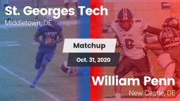 Matchup: St. Georges Tech vs. William Penn  2020