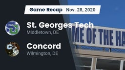 Recap: St. Georges Tech  vs. Concord  2020