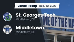 Recap: St. Georges Tech  vs. Middletown  2020