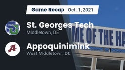 Recap: St. Georges Tech  vs. Appoquinimink  2021