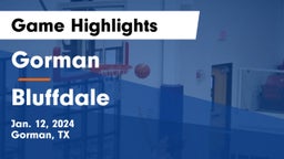 Gorman  vs Bluffdale Game Highlights - Jan. 12, 2024