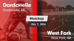 Matchup: Dardanelle vs. West Fork  2016