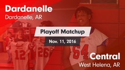 Matchup: Dardanelle vs. Central  2016