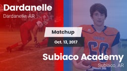 Matchup: Dardanelle vs. Subiaco Academy 2017