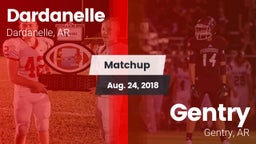 Matchup: Dardanelle vs. Gentry  2018