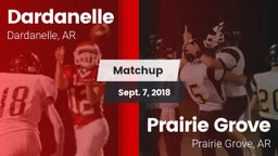 Matchup: Dardanelle vs. Prairie Grove  2018