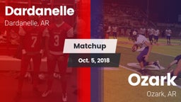 Matchup: Dardanelle vs. Ozark  2018