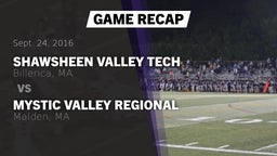 Recap: Shawsheen Valley Tech  vs. Mystic Valley Regional  2016