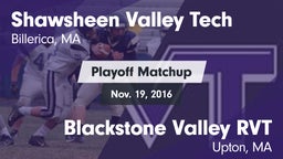 Matchup: Shawsheen Valley Tec vs. Blackstone Valley RVT  2016