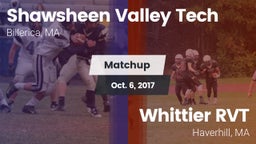 Matchup: Shawsheen Valley Tec vs. Whittier RVT  2017
