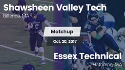 Matchup: Shawsheen Valley Tec vs. Essex Technical  2017
