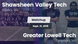 Matchup: Shawsheen Valley Tec vs. Greater Lowell Tech  2018