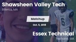 Matchup: Shawsheen Valley Tec vs. Essex Technical  2018