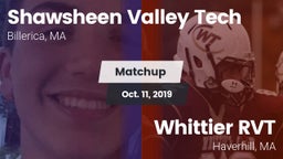 Matchup: Shawsheen Valley Tec vs. Whittier RVT  2019
