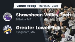 Recap: Shawsheen Valley Tech  vs. Greater Lowell Tech  2021