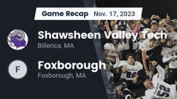 Recap: Shawsheen Valley Tech  vs. Foxborough  2023