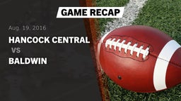 Recap: Hancock Central  vs. Baldwin  2016