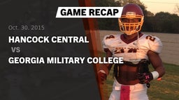 Recap: Hancock Central  vs. Georgia Military College  2015