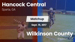 Matchup: Hancock Central vs. Wilkinson County  2017