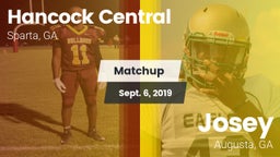 Matchup: Hancock Central vs. Josey  2019