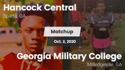 Matchup: Hancock Central vs. Georgia Military College  2020
