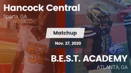 Matchup: Hancock Central vs. B.E.S.T. ACADEMY  2020