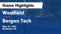 Westfield  vs Bergen Tech  Game Highlights - May 24, 2024