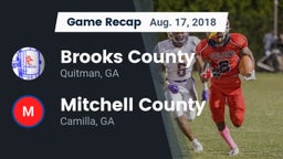 Recap: Brooks County  vs. Mitchell County  2018