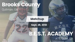 Matchup: Brooks County vs. B.E.S.T. ACADEMY  2018