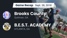 Recap: Brooks County  vs. B.E.S.T. ACADEMY  2018