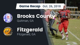 Recap: Brooks County  vs. Fitzgerald  2018