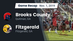 Recap: Brooks County  vs. Fitzgerald  2019