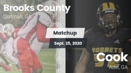 Matchup: Brooks County vs. Cook  2020