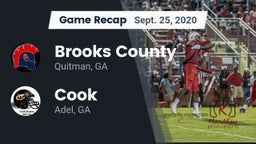 Recap: Brooks County  vs. Cook  2020