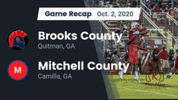 Recap: Brooks County  vs. Mitchell County  2020