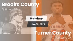 Matchup: Brooks County vs. Turner County  2020