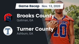 Recap: Brooks County  vs. Turner County  2020