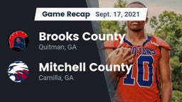 Recap: Brooks County  vs. Mitchell County  2021