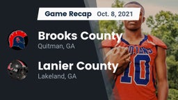 Recap: Brooks County  vs. Lanier County  2021