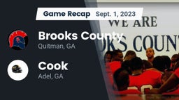 Recap: Brooks County  vs. Cook  2023