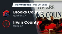 Recap: Brooks County  vs. Irwin County  2023