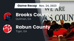 Recap: Brooks County  vs. Rabun County  2023