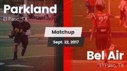 Matchup: Parkland vs. Bel Air  2017