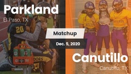 Matchup: Parkland vs. Canutillo  2020